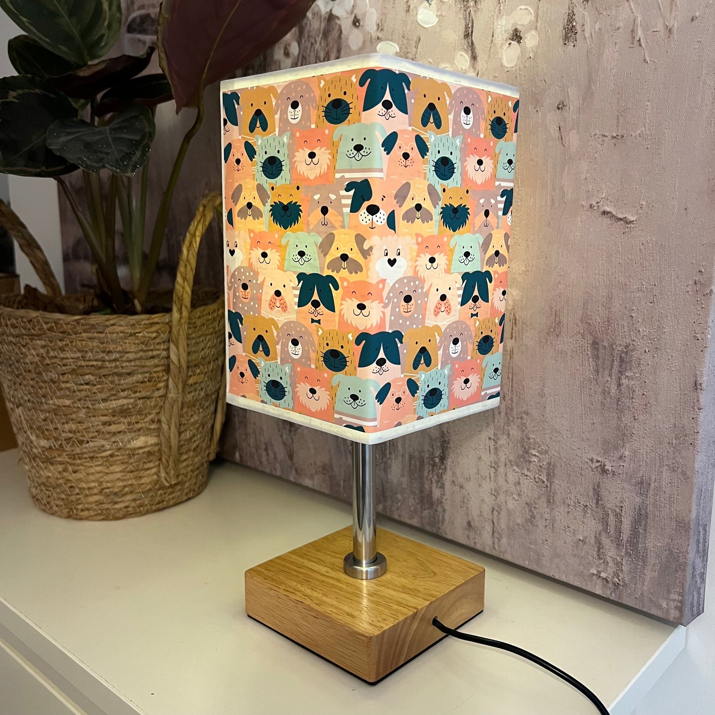Pooch Parade Table Lamp – Handmade Charm Touch On