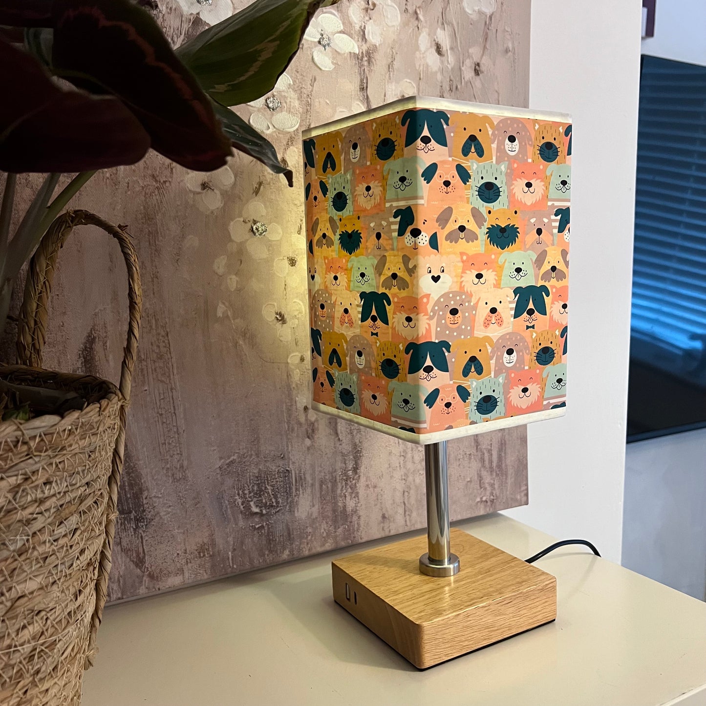 Pooch Parade Table Lamp – Handmade Charm Touch On